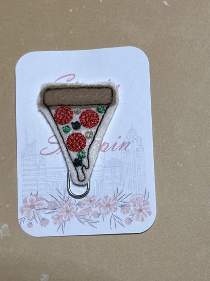 🍕 Felt Pizza Paperclip