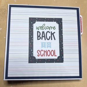 Back-to-School Memory Album – 6.5" Keepsake for Photos & Journaling