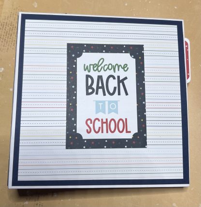 Back-to-School Memory Album – 6.5" Keepsake for Photos & Journaling