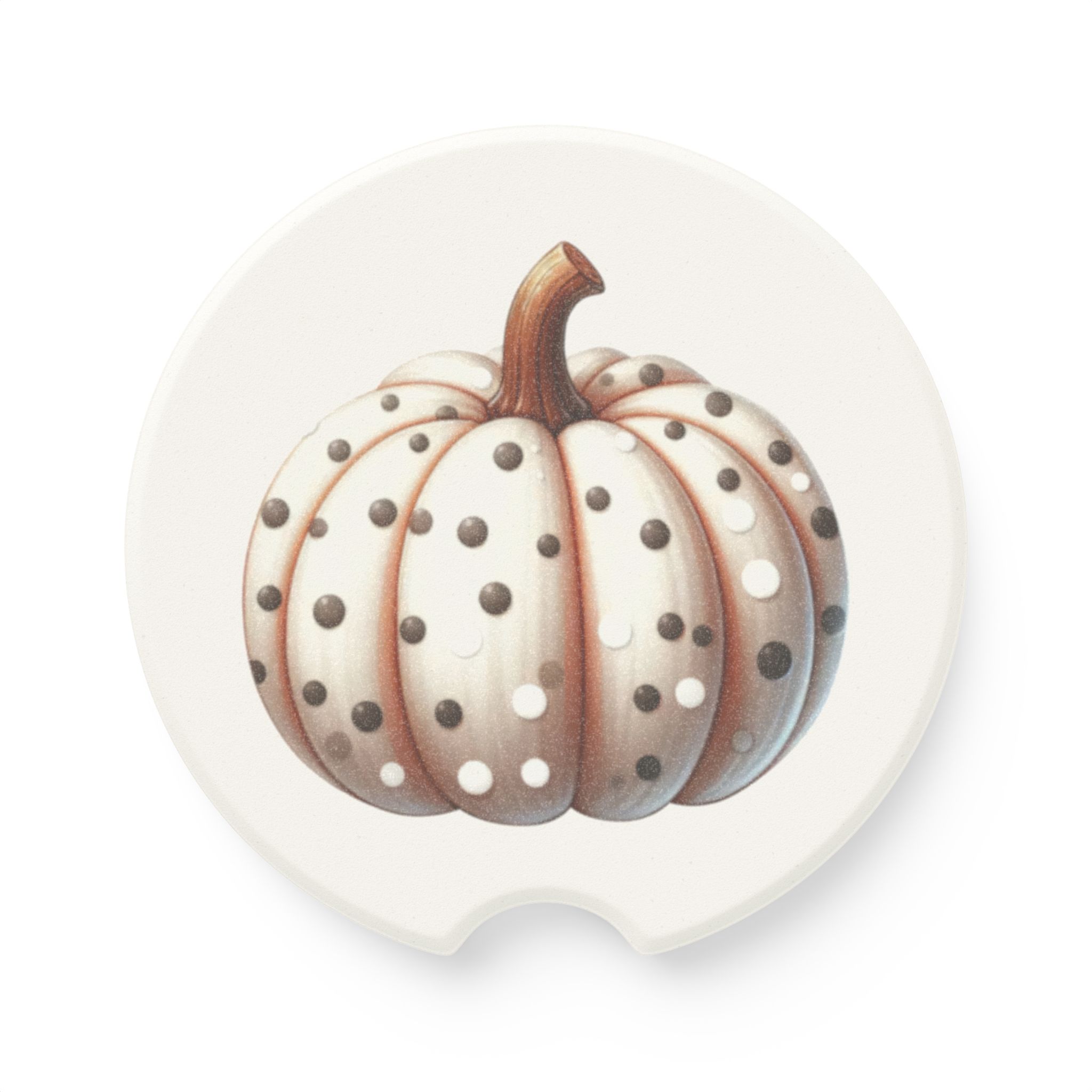 Pumpkin Spice Car Coaster, Seasonal Car Gift, Autumn Decor, Cute Coaster for Fall, Thanksgiving Gift, Thanksgiving Decor - Image 5