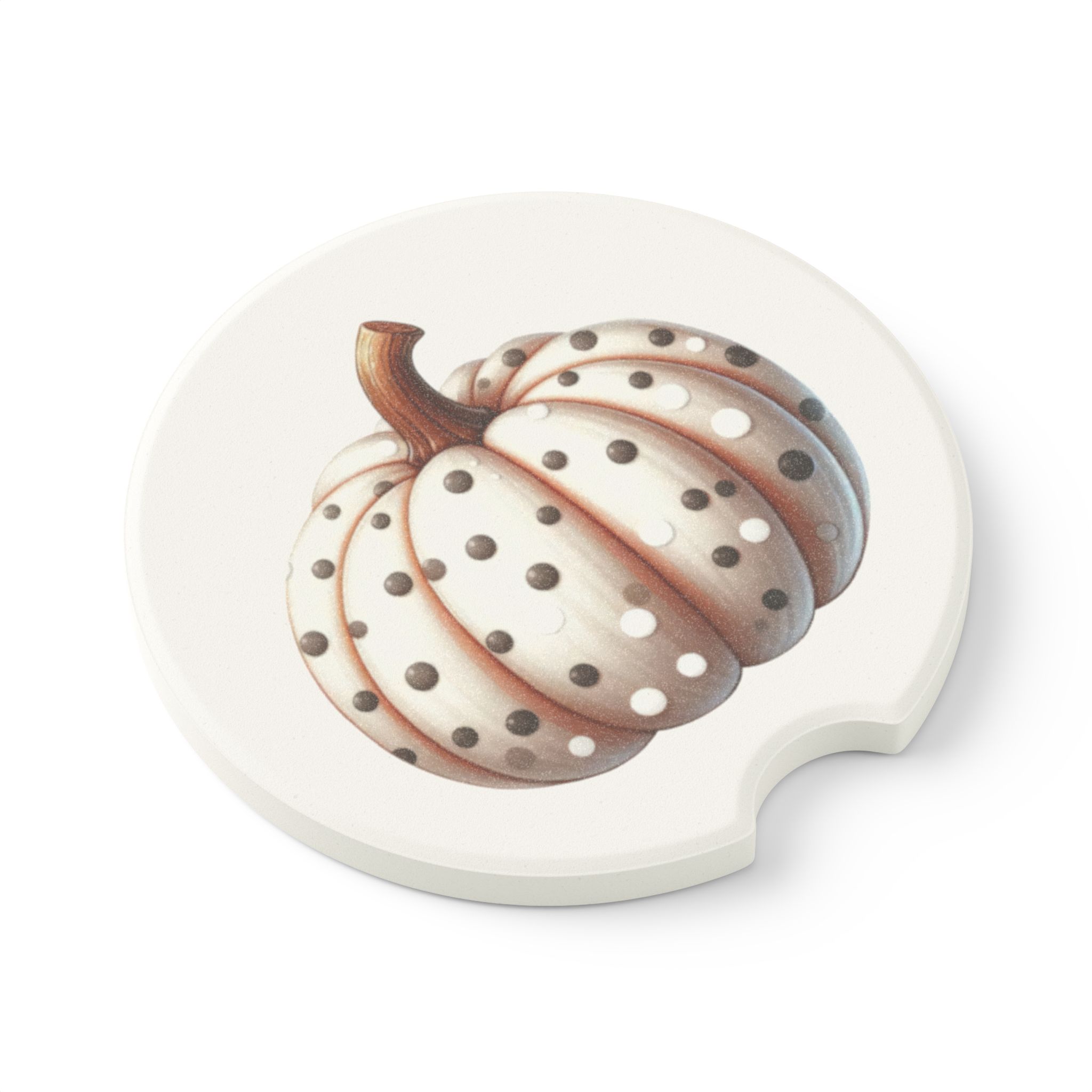 Pumpkin Spice Car Coaster, Seasonal Car Gift, Autumn Decor, Cute Coaster for Fall, Thanksgiving Gift, Thanksgiving Decor - Image 3