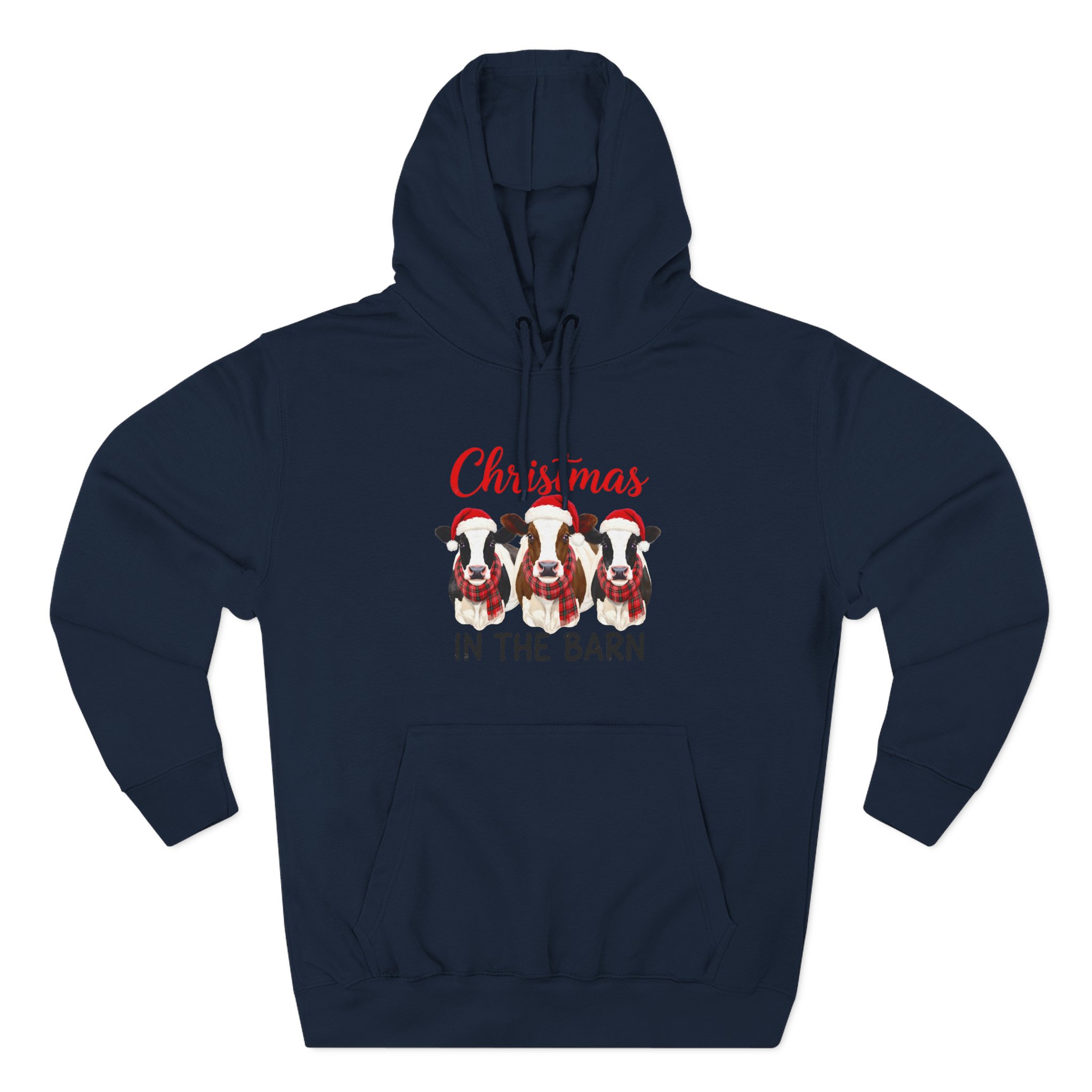 Christmas in the Barn Fleece Hoodie - Image 45