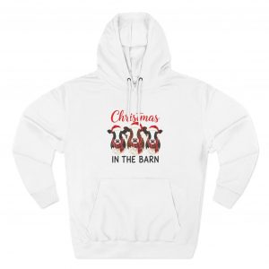 Christmas in the Barn Fleece Hoodie