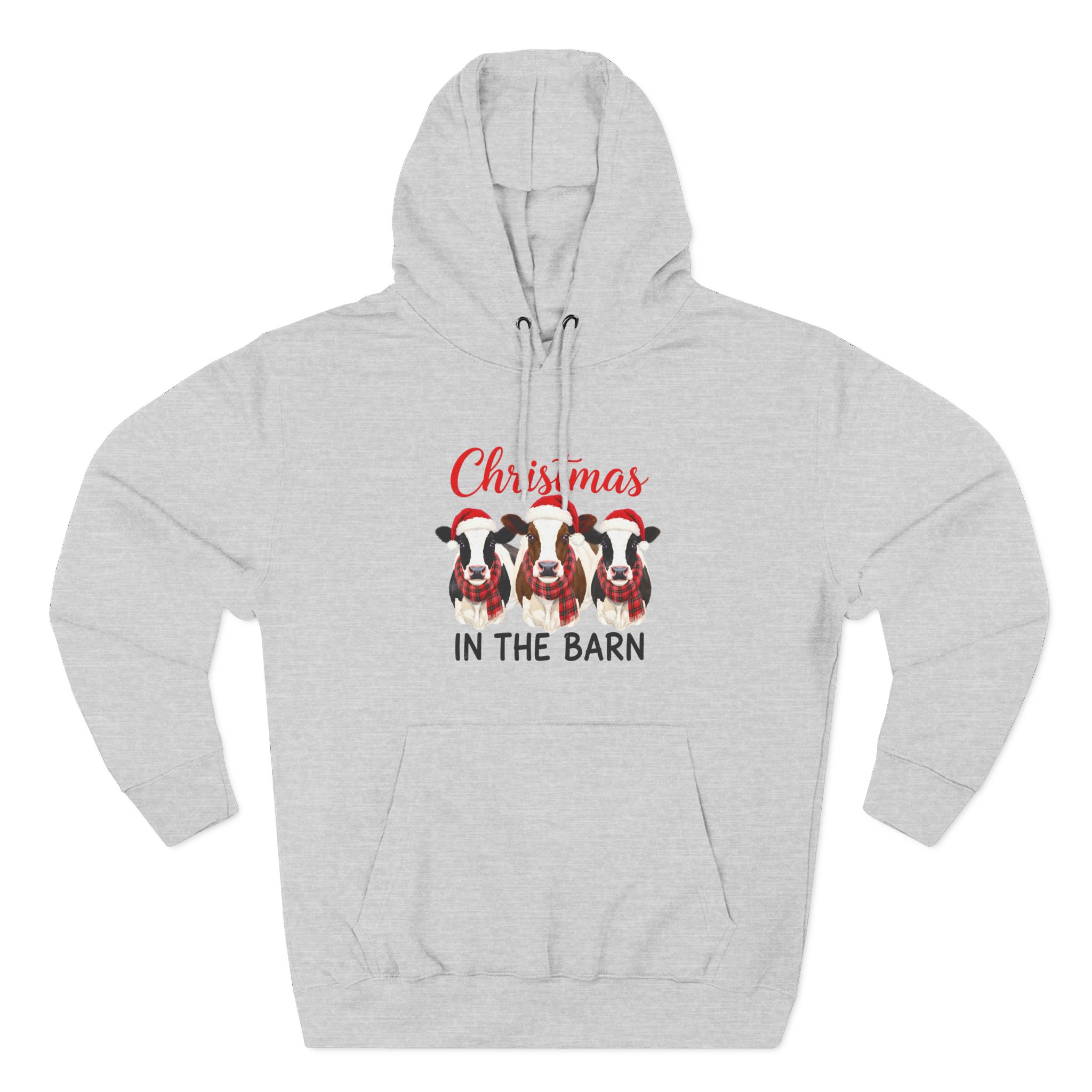 Christmas in the Barn Fleece Hoodie - Image 5