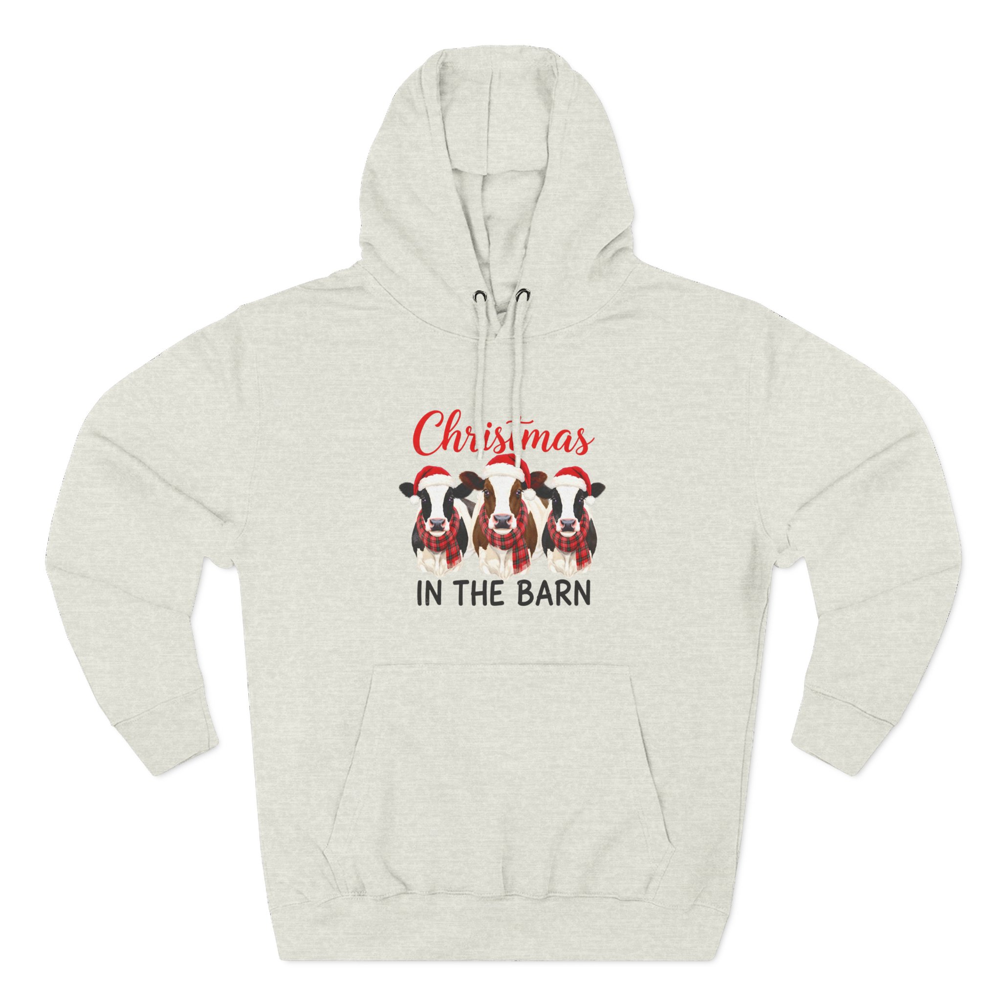 Christmas in the Barn Fleece Hoodie - Image 25