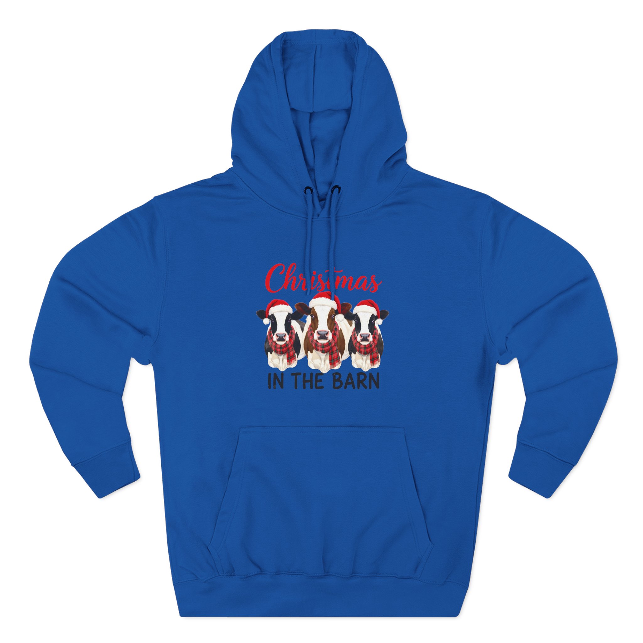 Christmas in the Barn Fleece Hoodie - Image 41