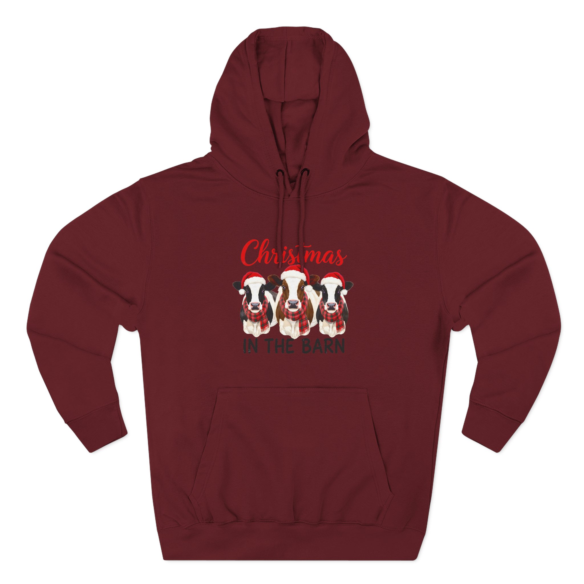 Christmas in the Barn Fleece Hoodie - Image 57
