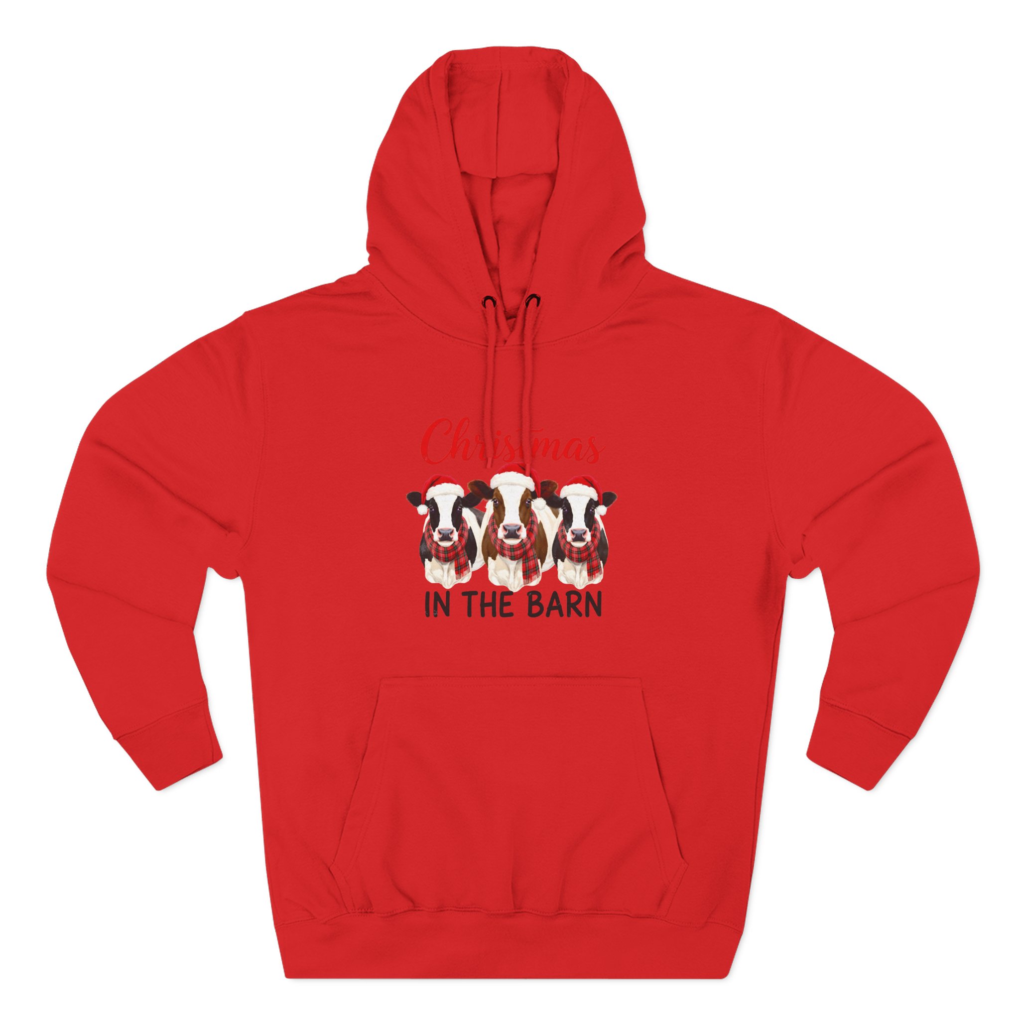 Christmas in the Barn Fleece Hoodie - Image 53