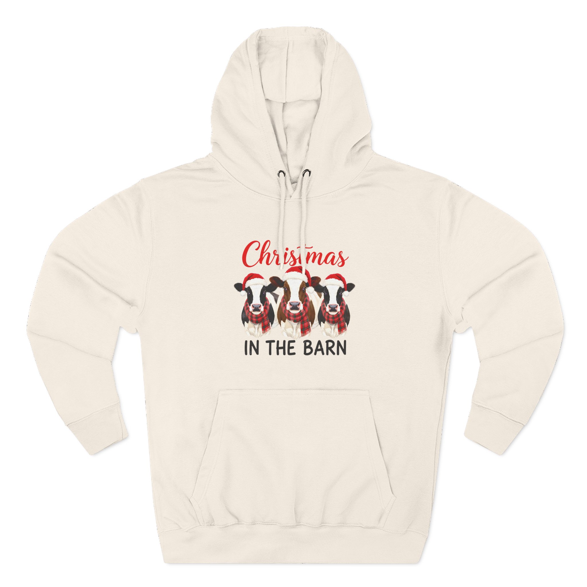 Christmas in the Barn Fleece Hoodie - Image 17