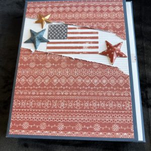 ⭐ Americana Tri-Fold Folio with Interactive Clasps