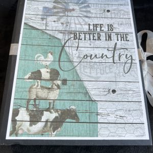 🐄 “Life Is Better in the Country” Farm-Inspired Memory Album